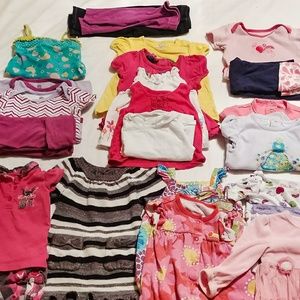 22 pc. 12 month girl clothes